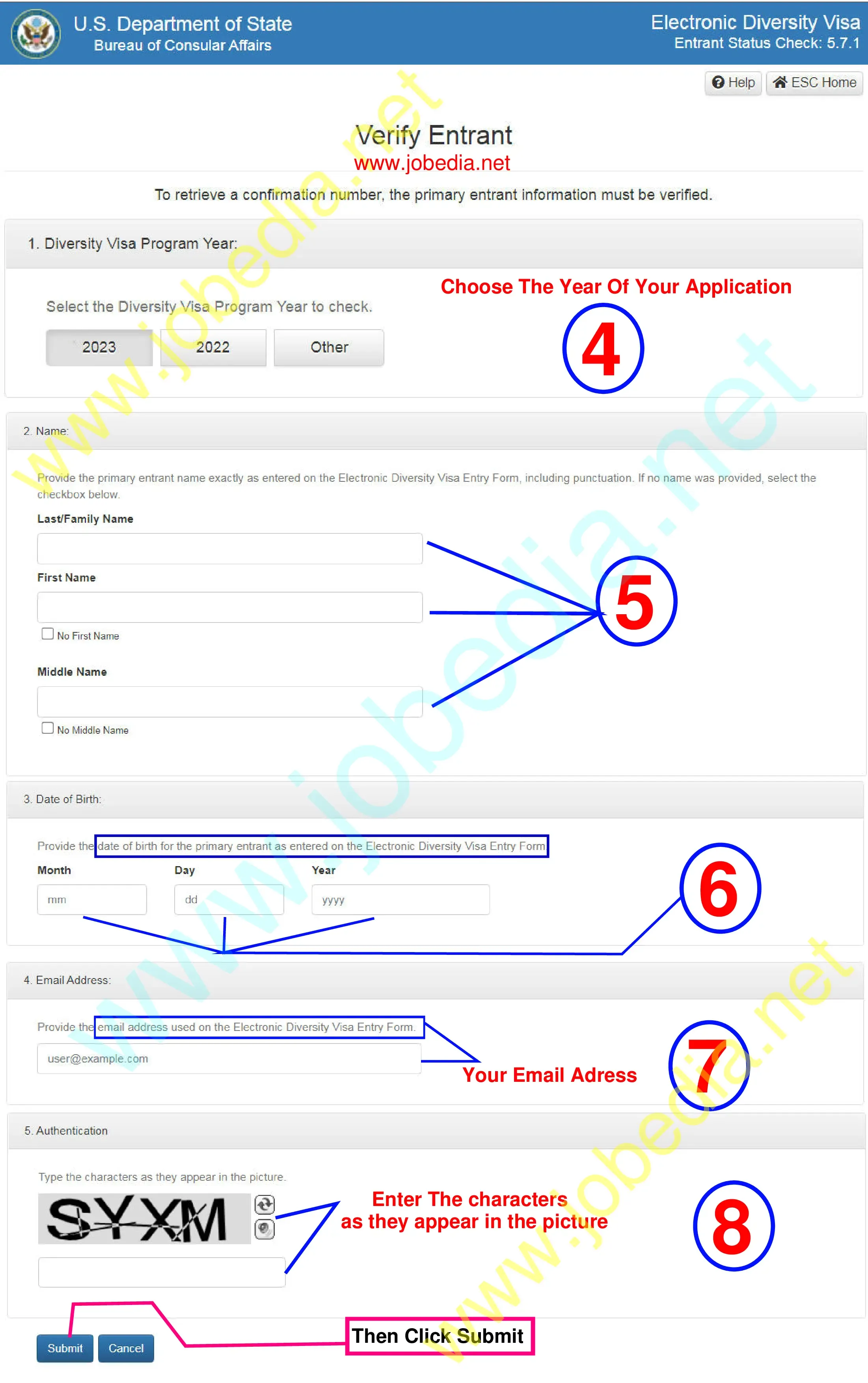 How to Recover GREEN CARD Registration Code Dv Lottery Registration
